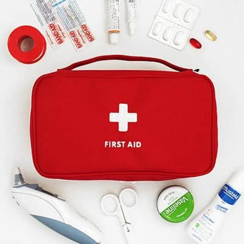 

Portable First Aid Kit Emergency Large Medical Bag Small Pill Storage Packet Family Car Outdoor Survival Travel Camping Hiking