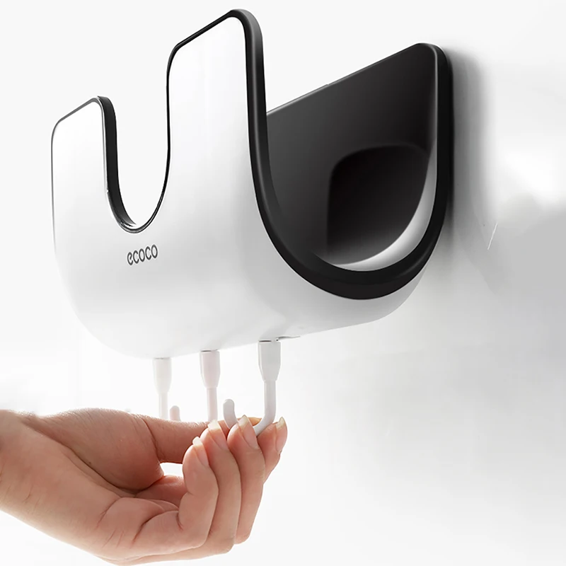 Вешалка для хранения крышек и зажимов GESEW 4 крючка сушилка домашняя аппликация