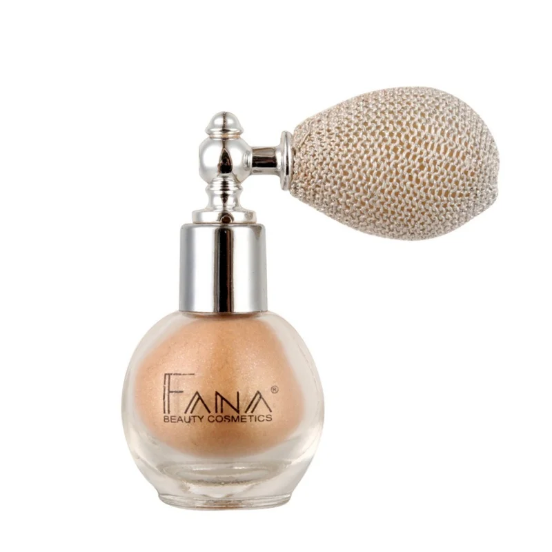 Блестящий хайлайтер пудра Мини Портативный атомайзер для макияжа флакон с