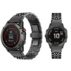 Браслет металлический из нержавеющей стали для Garmin Fenix 6 6X Pro 5 5X Plus 3 HR, ремешок для наручных часов Fenix6 QuickFit, 22 мм 26 мм