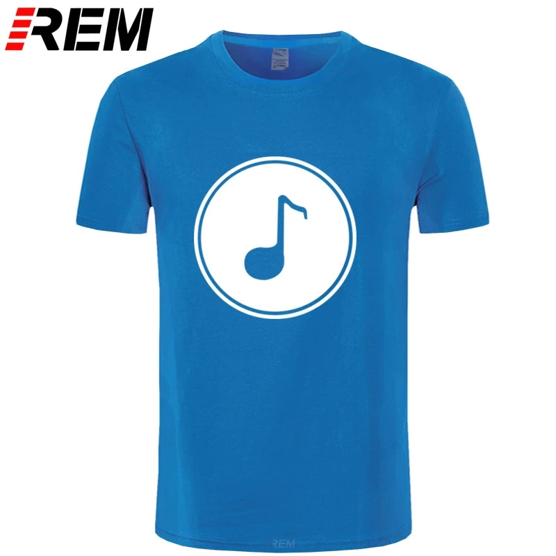 Футболка мужская с круглым вырезом тенниска музыкальным принтом музыкальных