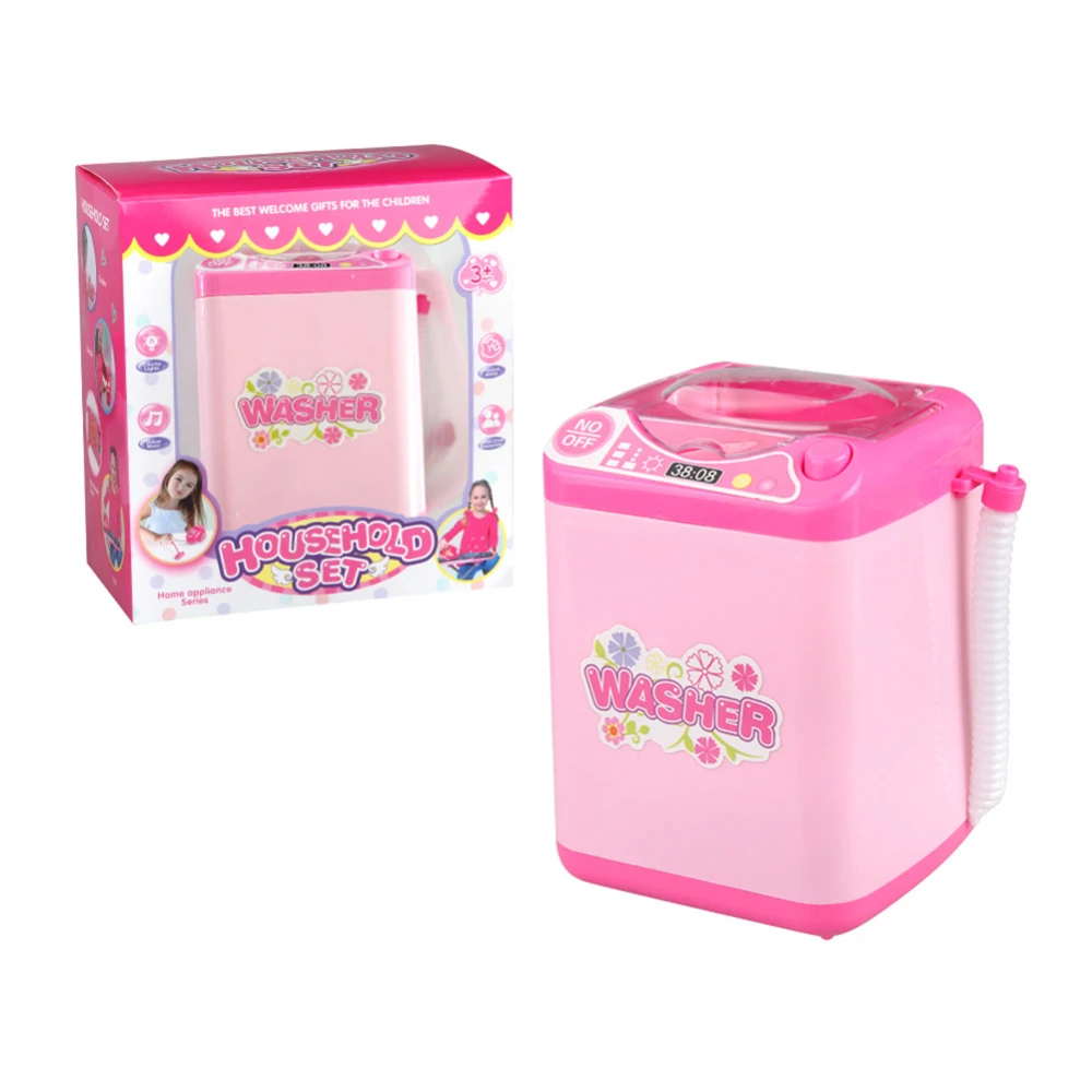 Имитация игрушечной стиральной машины мини приборы игрушки для детей детские