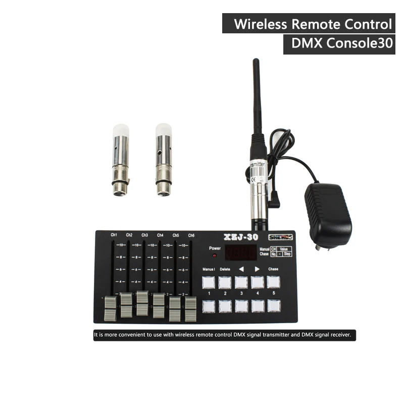 DMX Console30 DJworld DMX консоль 1024 контроллер для освещение для сцены DMX 512 DJ контроллер оборудование международный стандарт движущийся головной свет - Цвет: DMX Console30