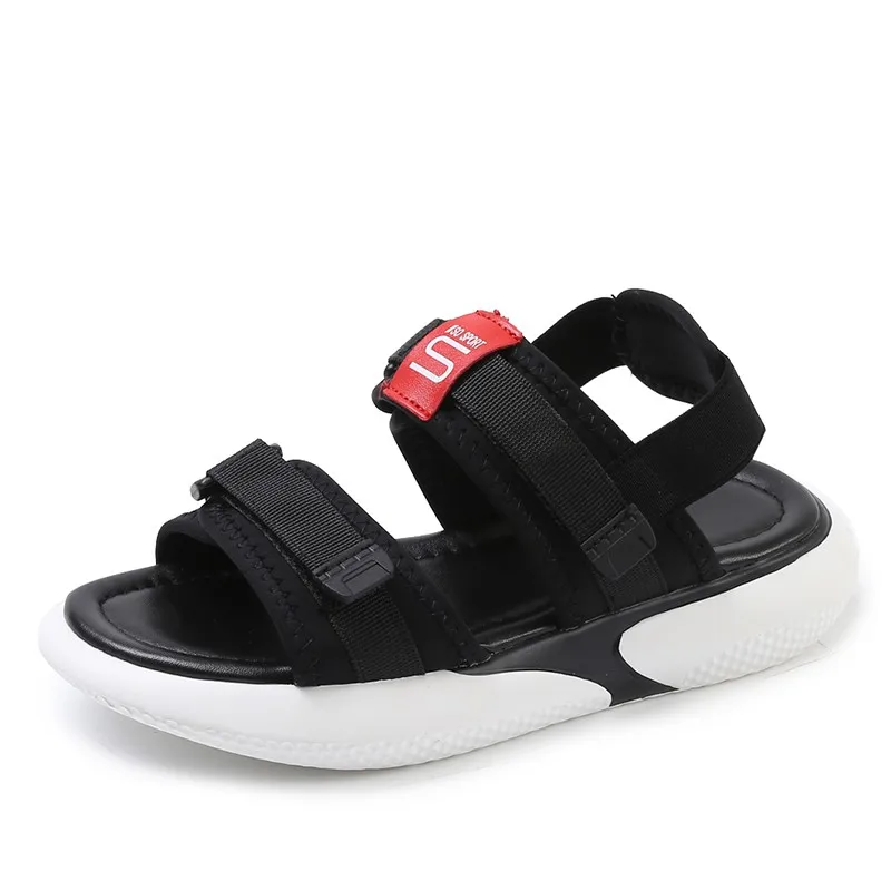 

2021 New Summer Cool And Comfortable Leisure Velcro Thick-soled Round Toe Women's Sandals