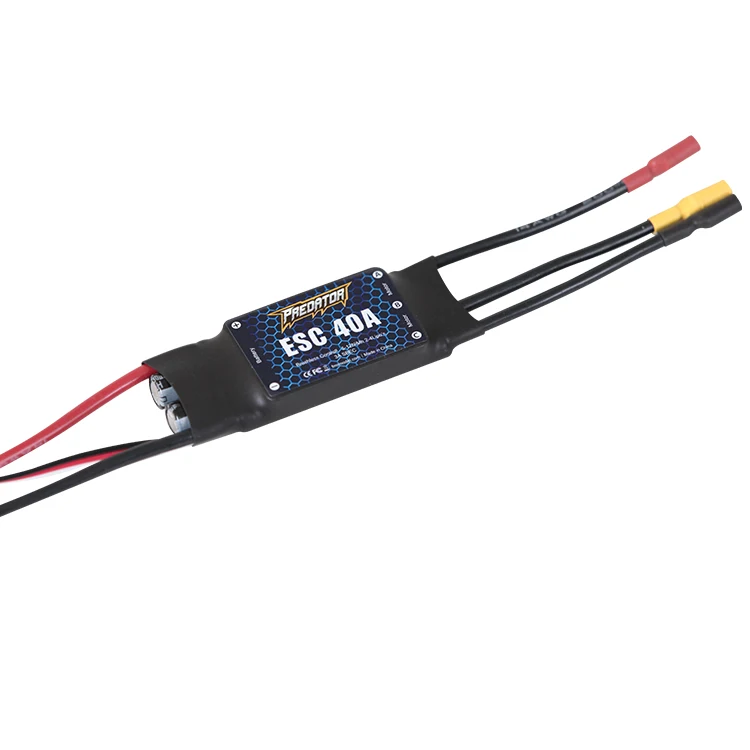 fms хищник 40a 30a 20a brushless esc с 3a 2a линейный bec xt60 т