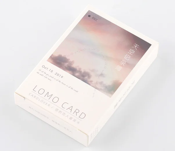 52 мм x 80 Запись sky paper lomo card(1 упаковка = 28 шт.)|Бумага для писем| |