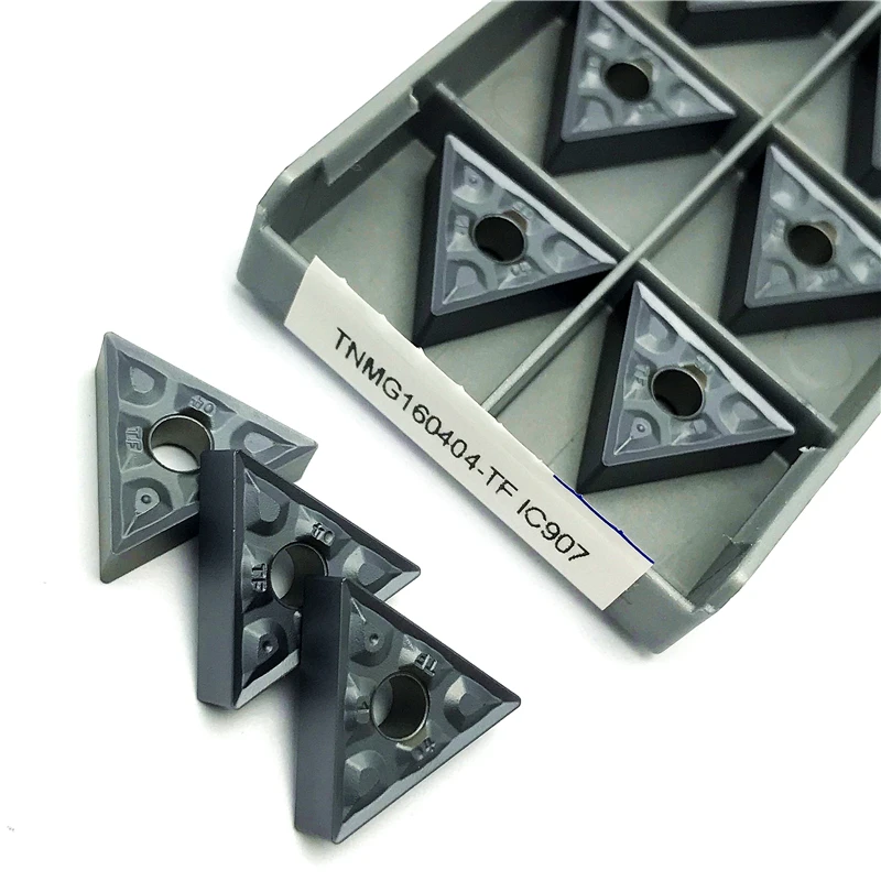 TNMG160408 TF IC907 внешняя фотопластина токарный станок с ЧПУ TNMG 160408 Токарные вставки |