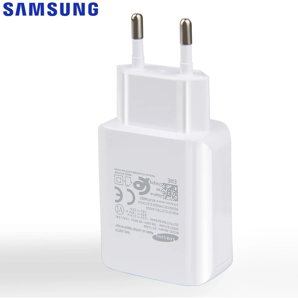 Оригинальное быстрое зарядное устройство 25 Вт Type-C Cble для Samsung Galaxy Note 10 9 8 S8 S9 Plus A50