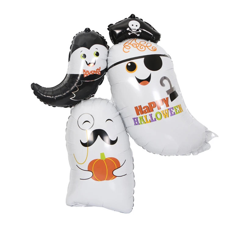 

Halloween balloon ghost shape balloon ghost group horror atmosphere party decoration balloon wholesale