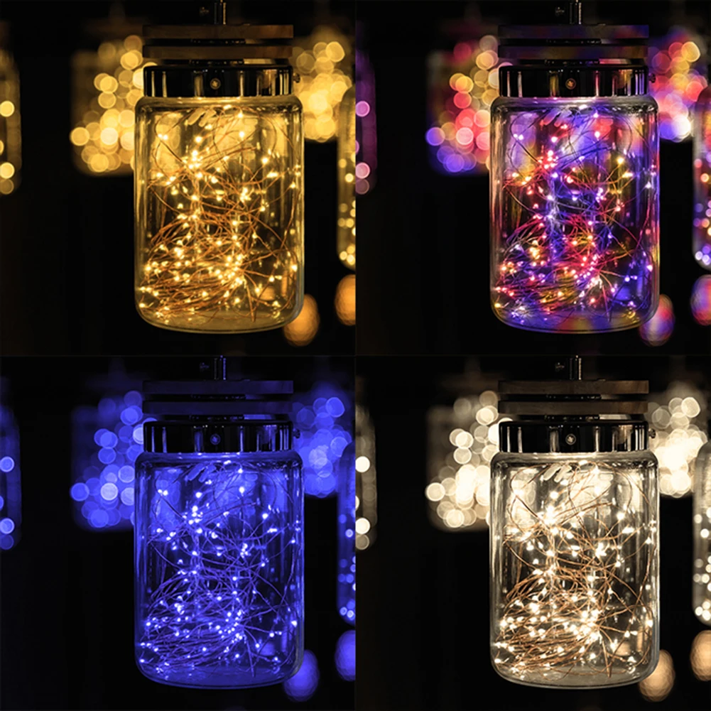 Медный провод Фея светильник гирлянды 10 м 20 гирлянда Рождественские