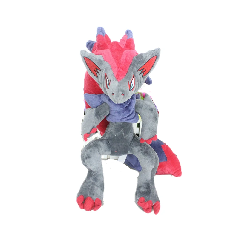

Плюшевая кукла аниме, Покемон, Zoroark, полипропиленовая хлопковая Набивная игрушка для домашних животных, милый подарок на день рождения, Рожд...