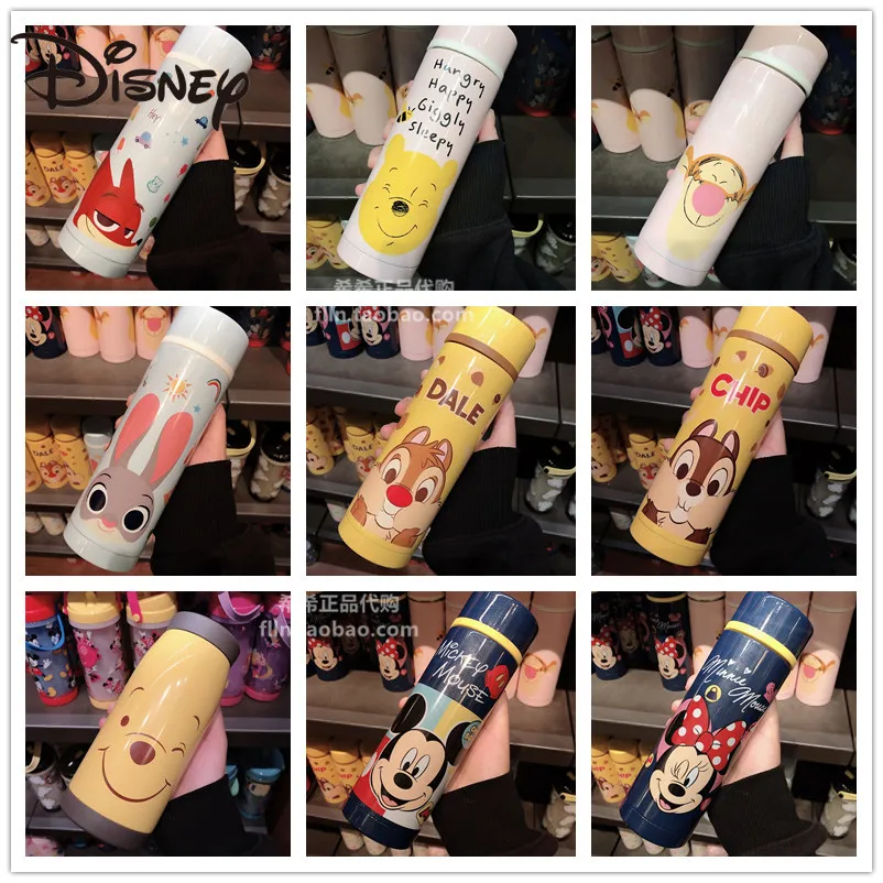 

Disney winnie the Pooh Mickey Minnie Stainless steel Thermos hydro flask kawaii bottle cute water bottle thermos bottle