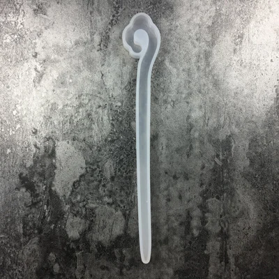 

1PC Hairpin Liquid Silicone Resin Mold Resin Tools Jewelry Mold UV Hair Stick Tools Accessories Molds for Jewelry Hair Clips