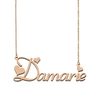 damarie name necklace custom name necklace for women girls best friends birthday wedding christmas mother days gift
