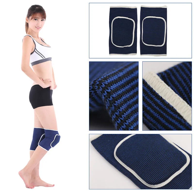 

1 Pair Knee Support Stretch Brace Pad Wrap Band For Athletic Sports Climbing SEC88