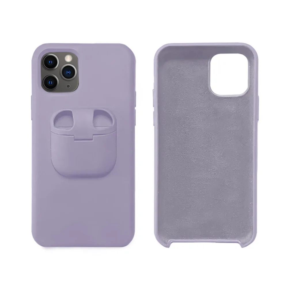 2 in 1 Phone Case for IPhone 11 Pro Max And For AirPods Wireless Headset Set 1024#2 | Мобильные телефоны и аксессуары