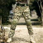 Брюки тактические мужские, армейские штаны-карго в стиле милитари, с наколенниками, боевые штаны для отдыха на открытом воздухе, для полицейских, страйкбола, охоты