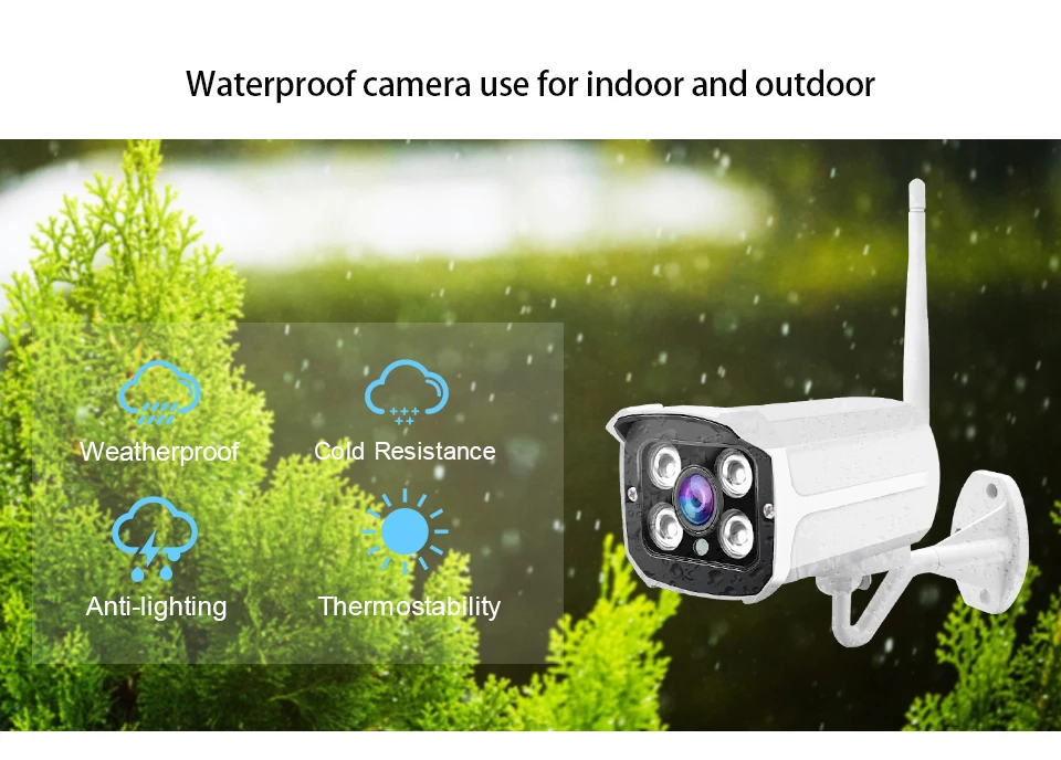 1080P 8CH Wifi ip-камера наружная беспроводная домашняя аудио-видео NVR 2.0MP IR Водонепроницаемая CCTV система видеонаблюдения комплект