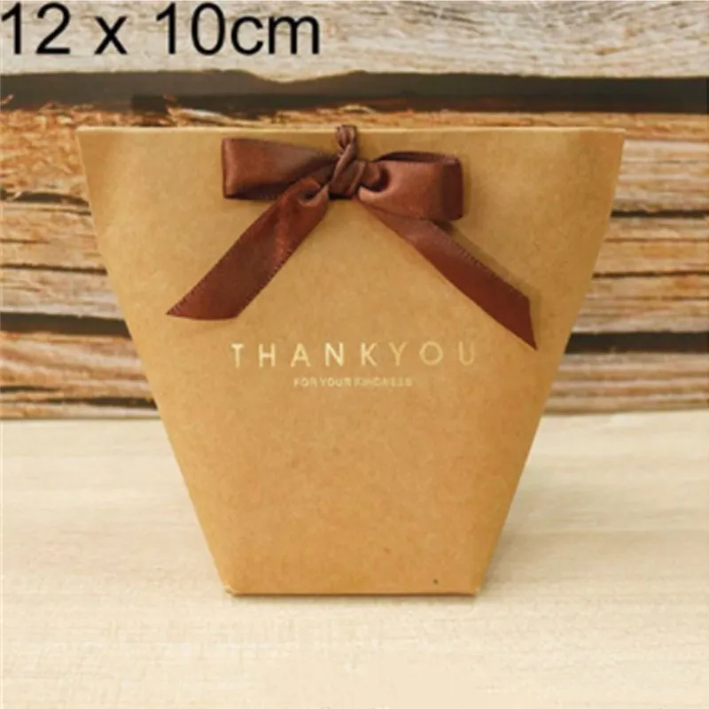 Thank you 12x10cm 5 шт. Merci спасибо черный белый бронзированный мешок конфеты спасибо Свадебные сувениры Подарочная коробка посылка подарок на день рождения - Цвет: Thank you 12x10cm
