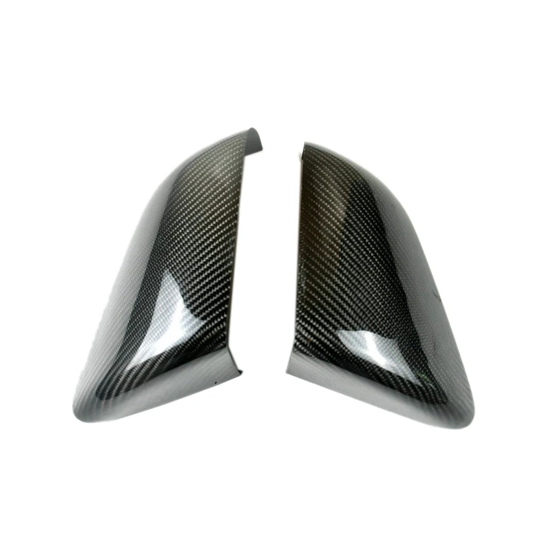 Чехол для бокового зеркала заднего вида из углеродного волокна 2 шт. отделка