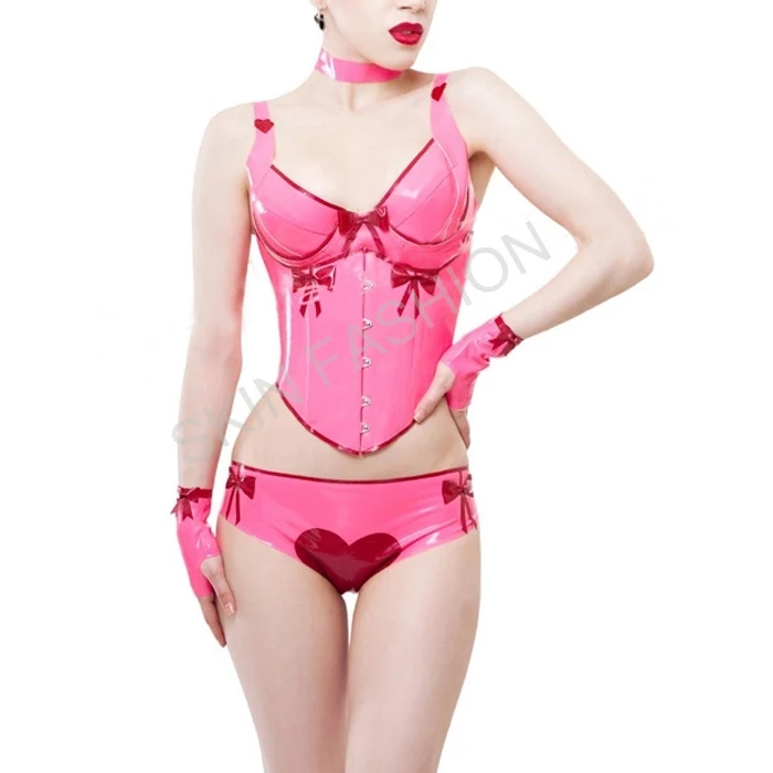 Бесплатная Доставка! Латексный корсет резинка на талии не включает бюстгальтер