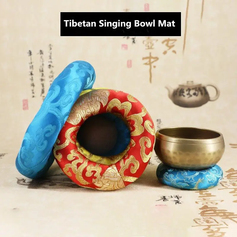 Йога тибетская Поющая чаша коврик Гималайская ручная чакра медитация религия