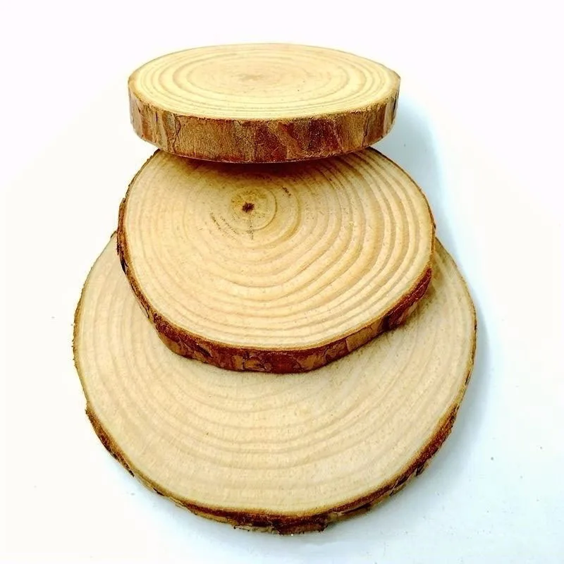 10 шт./лот простое украшение из дерева пустое сердце домашний декор рукоделие