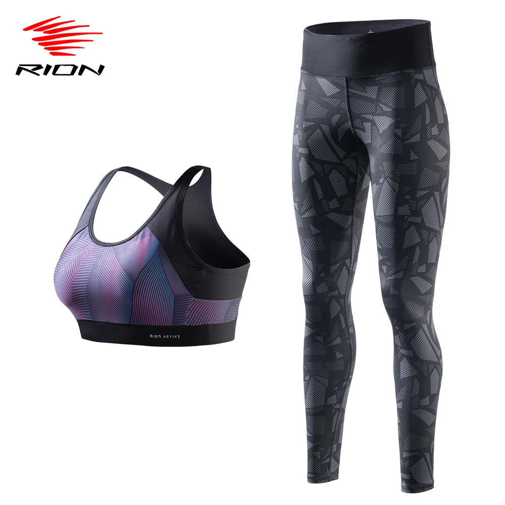 

Women Seamless Bra+Pants Sport Set 2021 Gym Women High Waist Leggings Sport Suit Athletic Yoga 2 Pcs Set Outdoor Running Fitness