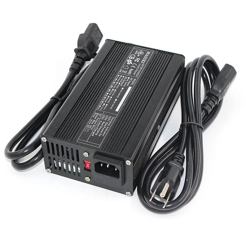 43 8 v 2a зарядное устройство 12s Lifepo4 батарея умное для 36v 8ah 10ah 12ah Зарядка