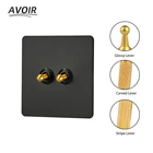 Переключатель настенный Черный рифленый с Usb-разъемом из нержавеющей стали выключатель света диммер 220 v включатель света переключатель света разетки настенные бра с выключателем резетки и выключатели выключатели све