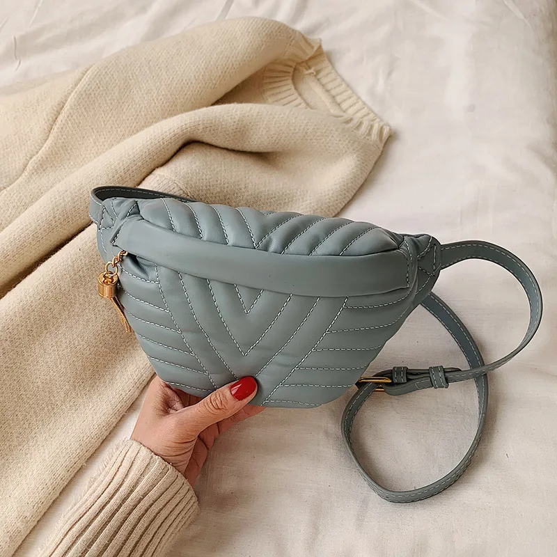 

Net Red Women's Bag 2020 New Popular Autumn and Winter Student Trend Crossbar Versatile Ins Fashion Chest Bag Waist Bag