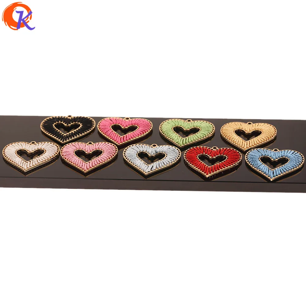 Сердечный дизайн 30 шт. 36*38 мм Ювелирные изделия из жемчуга Аксессуары/фурнитура