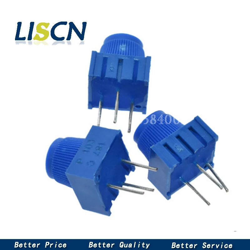 

Поликарбонатные потенциометры Cermet 5шт