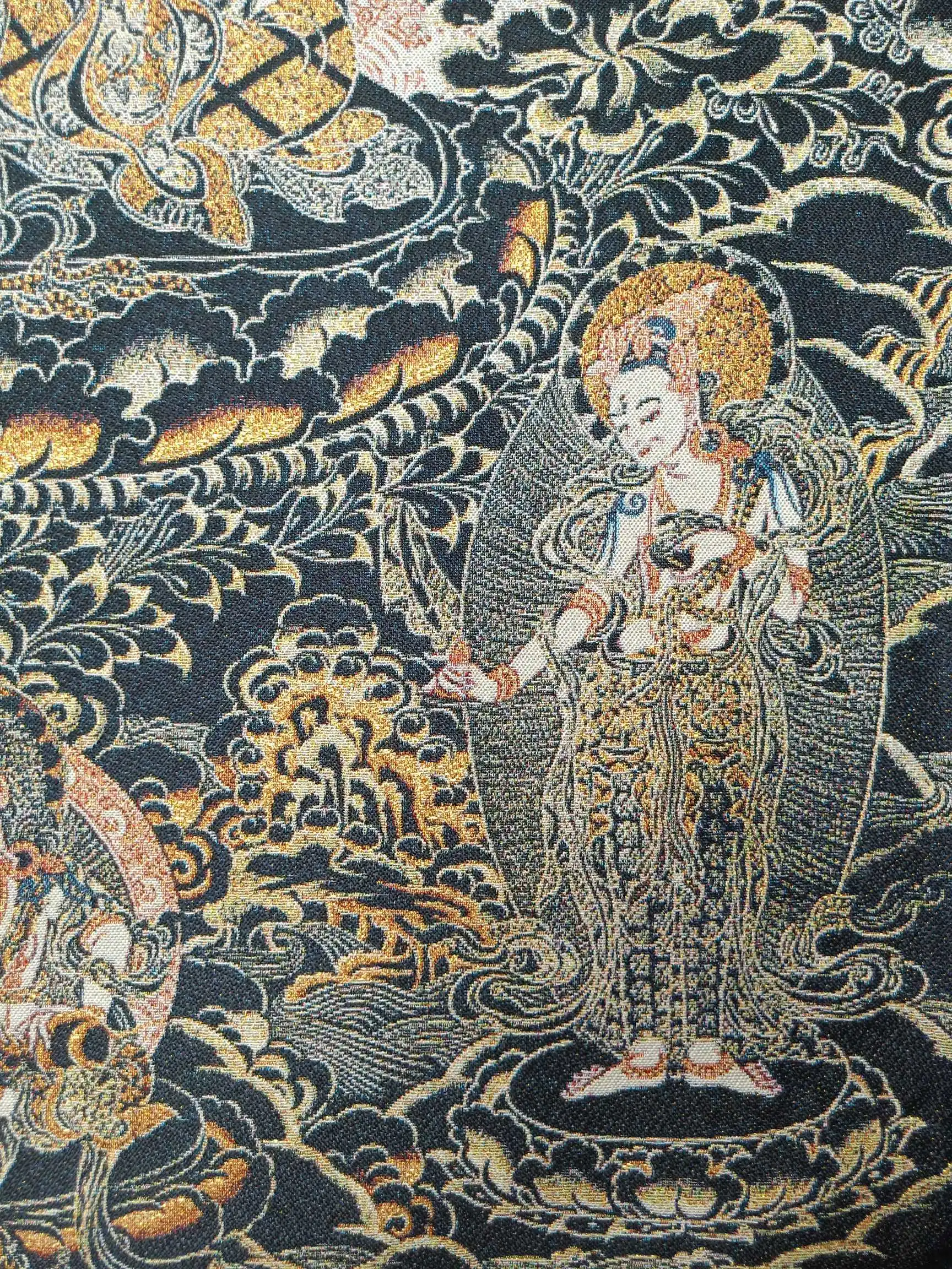 36 &quotтибетский с тканевым верхом вышитыми шелк Буддизм зеленый Тара Tangka Фреска