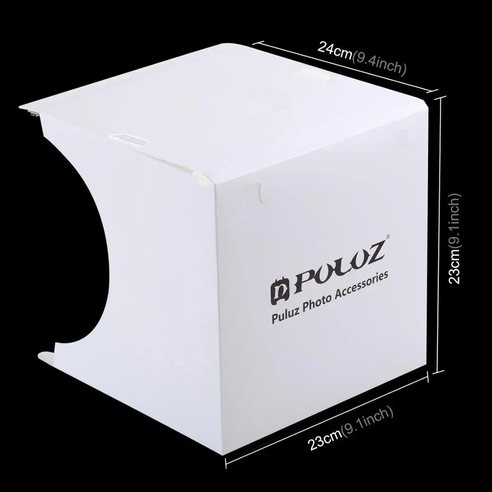 PULUZ светильник коробка 20 см для фотостудии палатка с 6 Цвет фоновая фотография