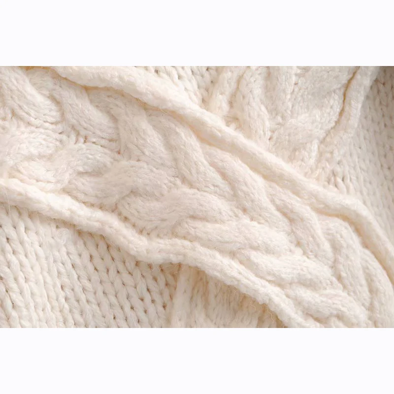 casual white woman sweater 2019 autumn-winter new fashion solid turtleneck ladies pullover elegant sweet loose nature sweaters | Женская