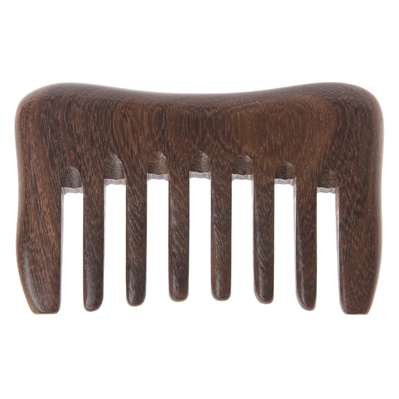 

Natural Wood comb Wooden wide tooth hair comb detangler Sandalwood Waist comb