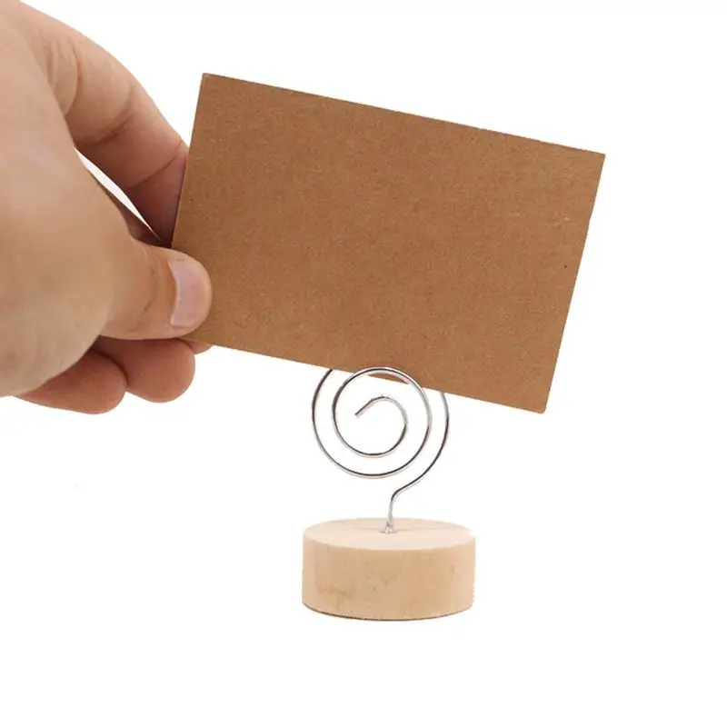 10 упаковок креативного кованого железа визитница металлические поделки папка