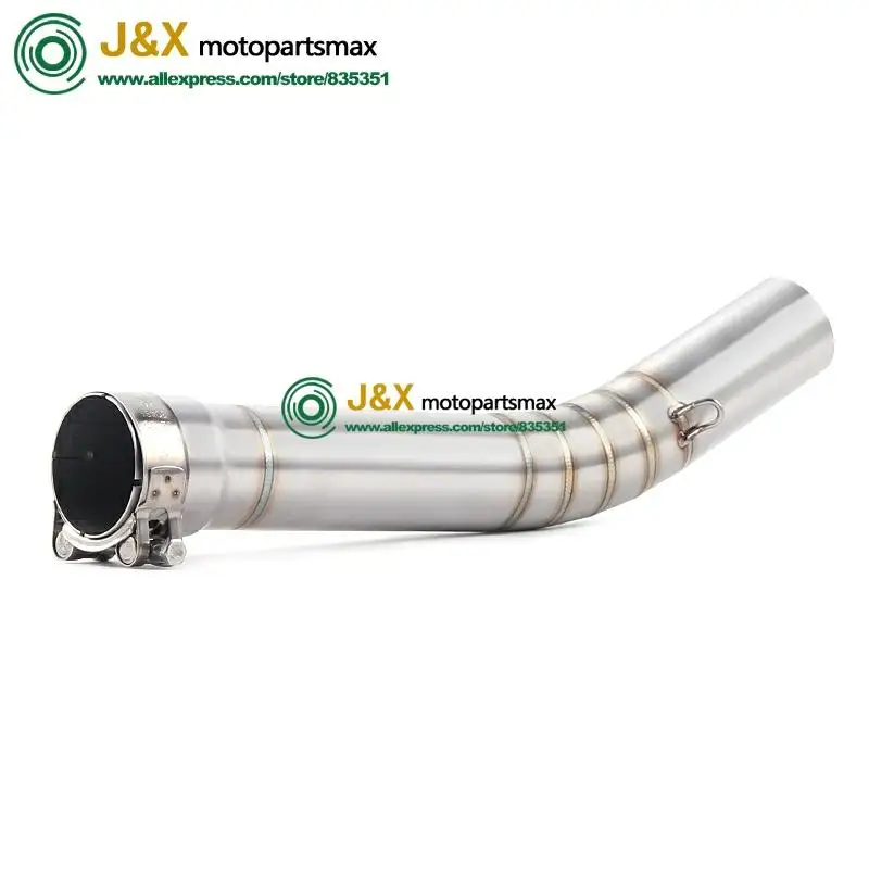 R6 мотоциклетный стальной глушитель выхлопных газов среднее звено трубы полная