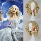 Парик принцессы Рапунцель Белль Аврора Мерида Моана Золушка Жасмин Ариэль Тиана белоснежные волосы для косплея в Интернете