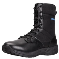 super light cqb men combat boots with side zipper military male special forces desert tactical boots breathable 07 combat shoes