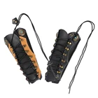 Традиционная воловья кожа для стрельбы из лука, защита для охоты, ограничитель с металлическими креплениями для детской комнаты, для улицы