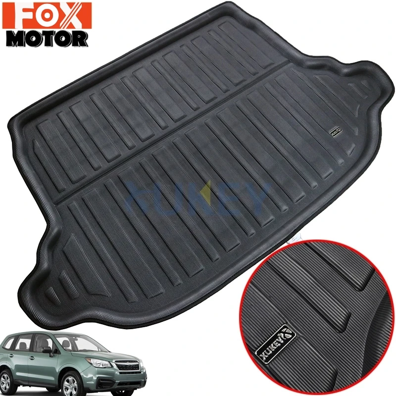 Fit For Subaru Forester SJ 2013 2018 Загрузочный Liner Задний Cargo Floor Mat Магистральные Tray Pad Protector Mud