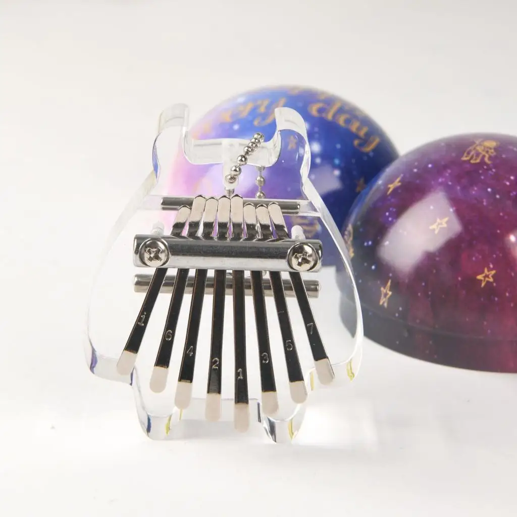 Изысканное пианино Kalimba на палец подарки подвеска для рюкзака детей и взрослых |