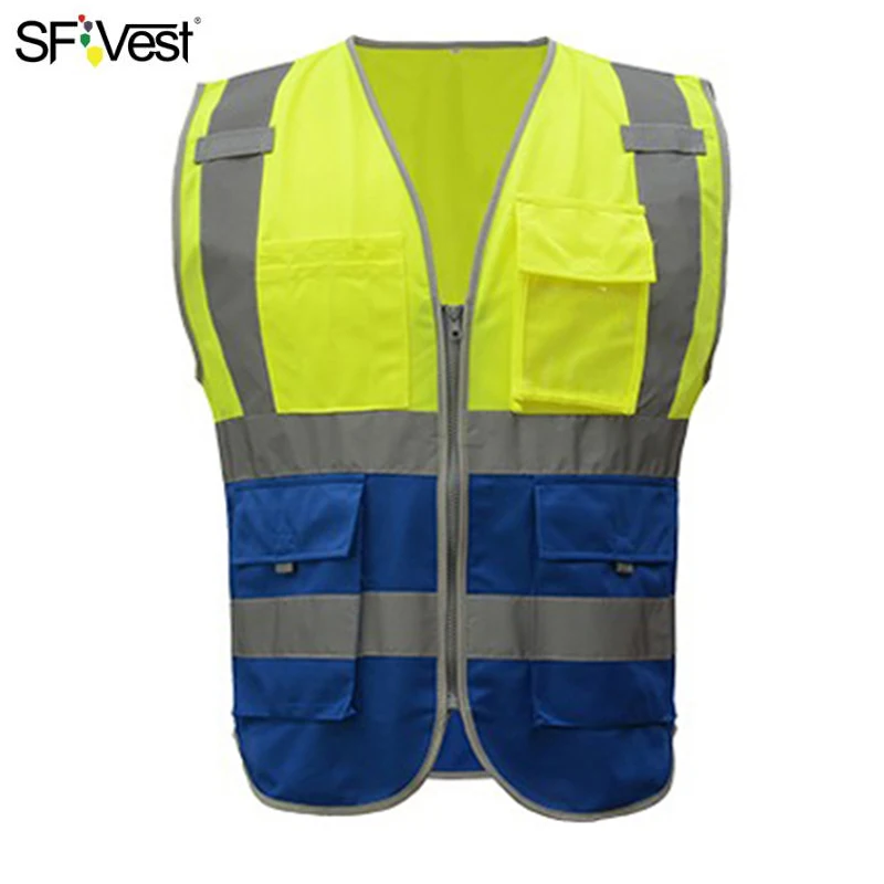 Высокая видимость светоотражающий жилет жилеты безопасности для