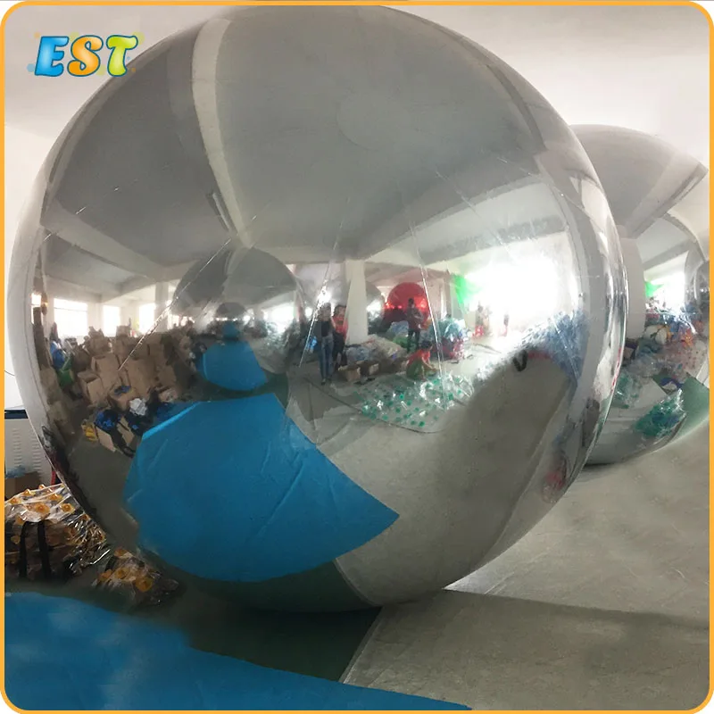 Очень привлекательный надувной зеркальный шар пвх дешевые рекламные Большие