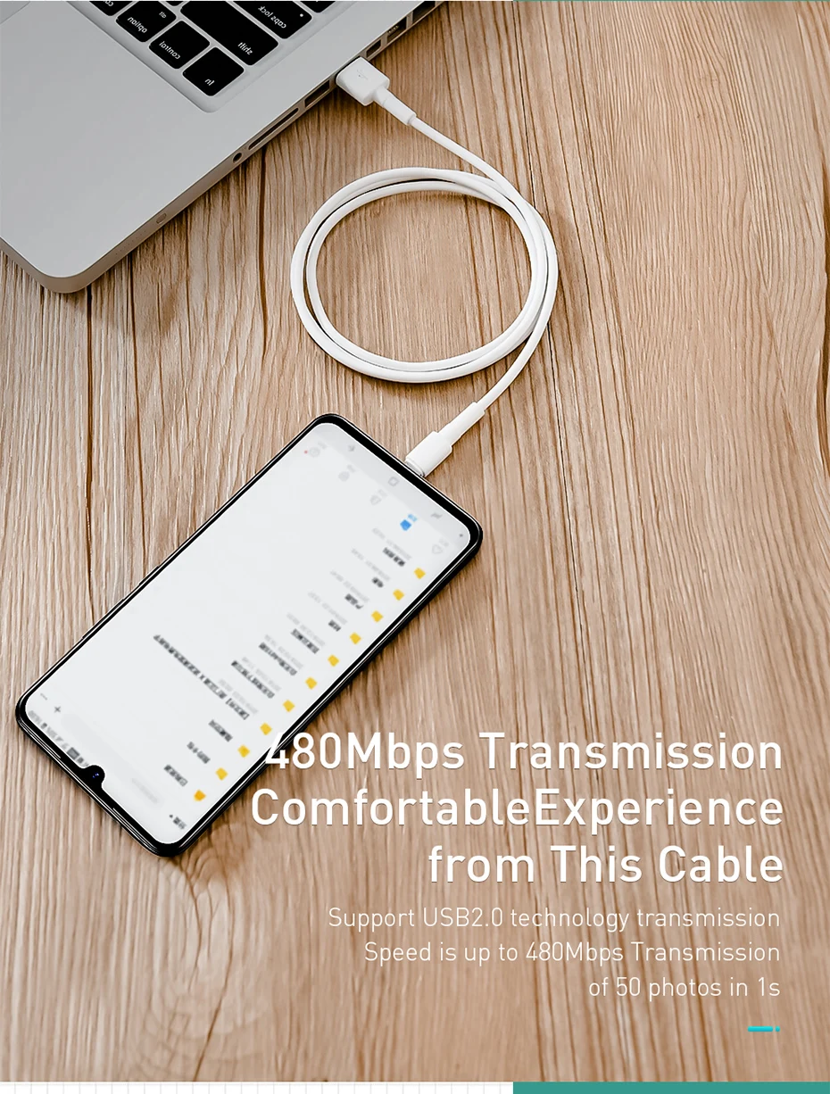 Baseus 20 Вт Micro USB кабель для Xiaomi Redmi Android 4A кабель передачи данных для быстрой зарядки для OPPO VIVO Кабель зарядного устройства микро-usb высокой мощности