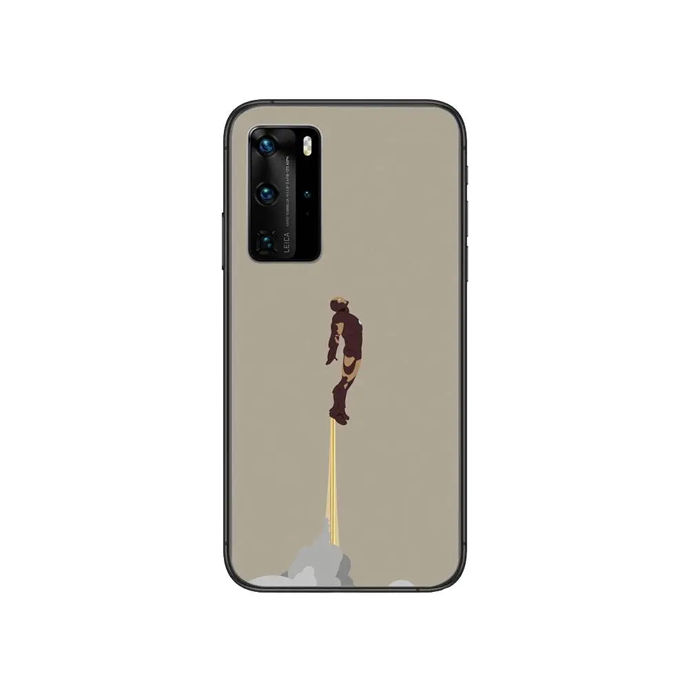 Чехол с рисунком Железного Человека паука для Huawei P 40 30 20 10 9 8 Lite E Pro Plus|Бамперы| |