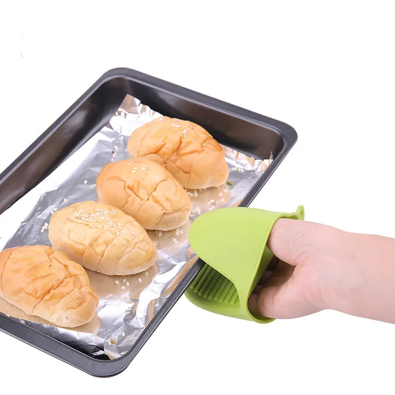 Microwave Oven Mitts Kitchen Convenient Insulated Glove Finger Protect Wise Cook Tools