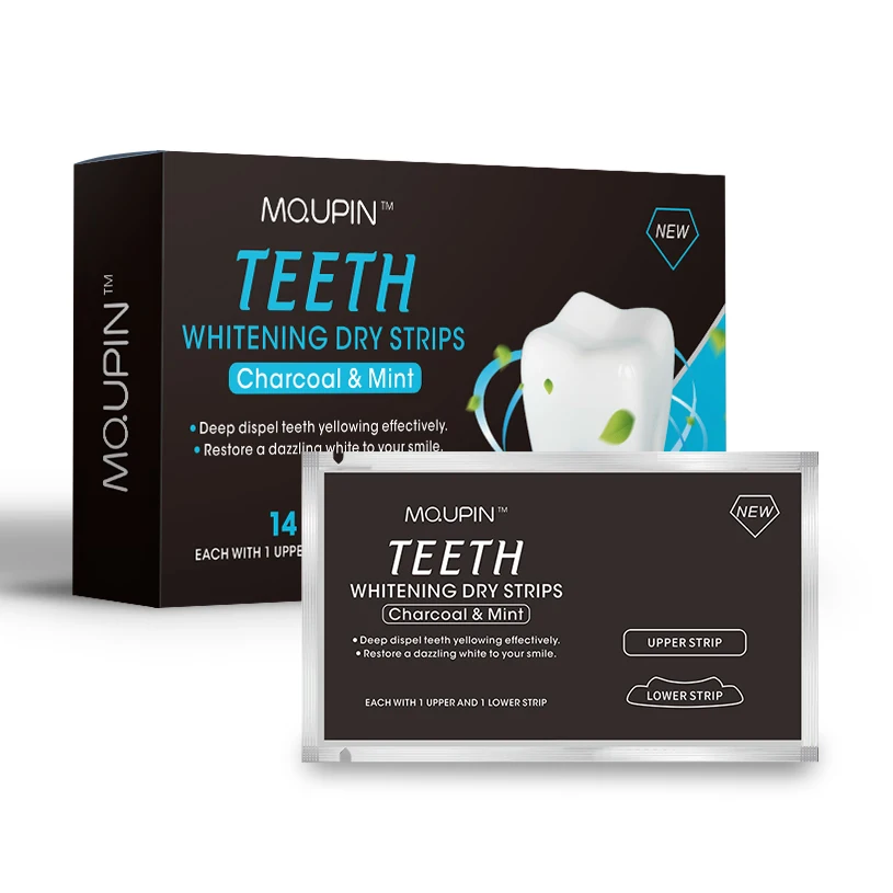 

Teeth Whitening Tooth Sticker Artifact To Yellow Bamboo Charcoal Tooth Sticker 28 Pieces Whitening and Cleaning Teeth Artifact